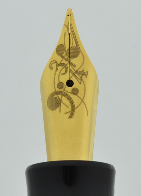 Delta Enrico Caruso Special LE Fountain Pen - Lever Fill, Gold